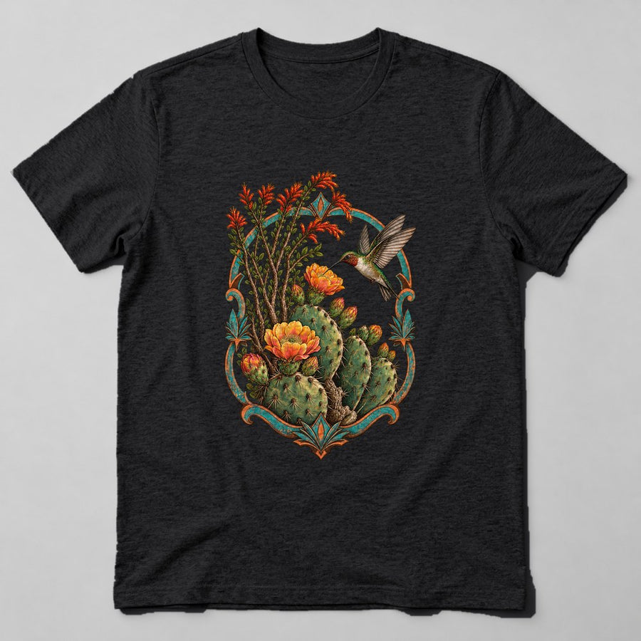 Desert Bloom T-Shirt in Black