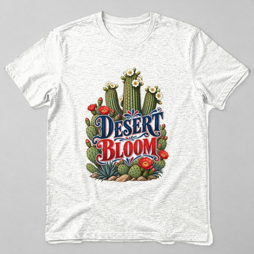 Desert Bloom T-Shirt in White