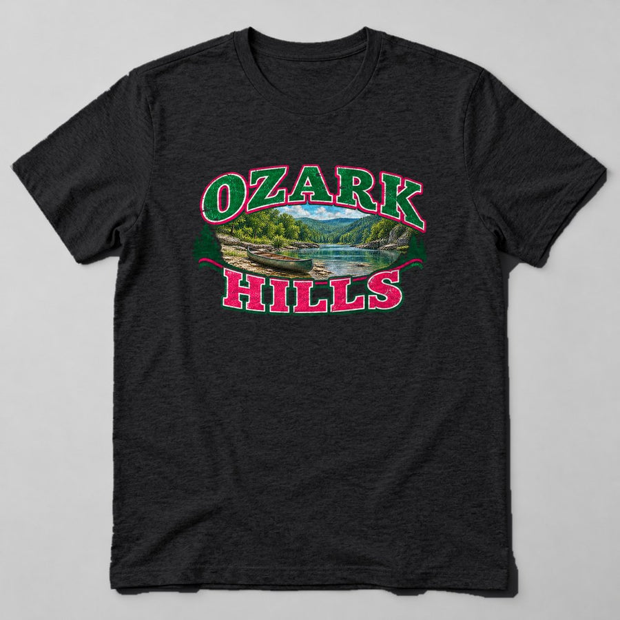 Ozark Hills T-Shirt in Black