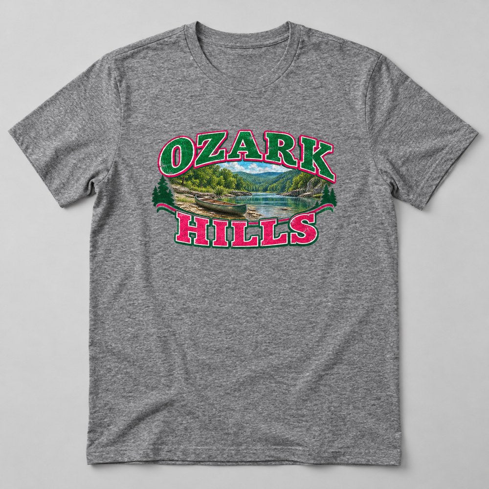 Ozark Hills T-Shirt in Heather Grey