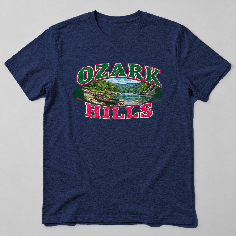 Ozark Hills T-Shirt in Navy