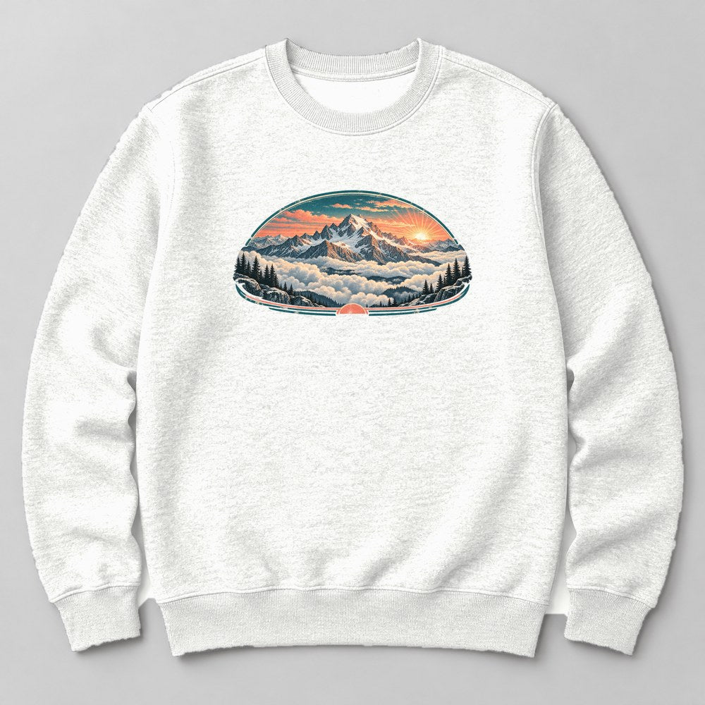 Sunrise Summit Sweatshirt in White