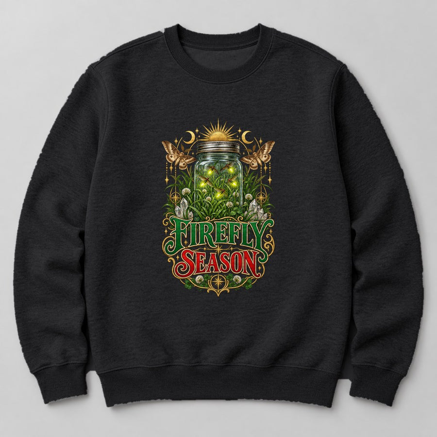 Firefly Season Sweatshirt in Black