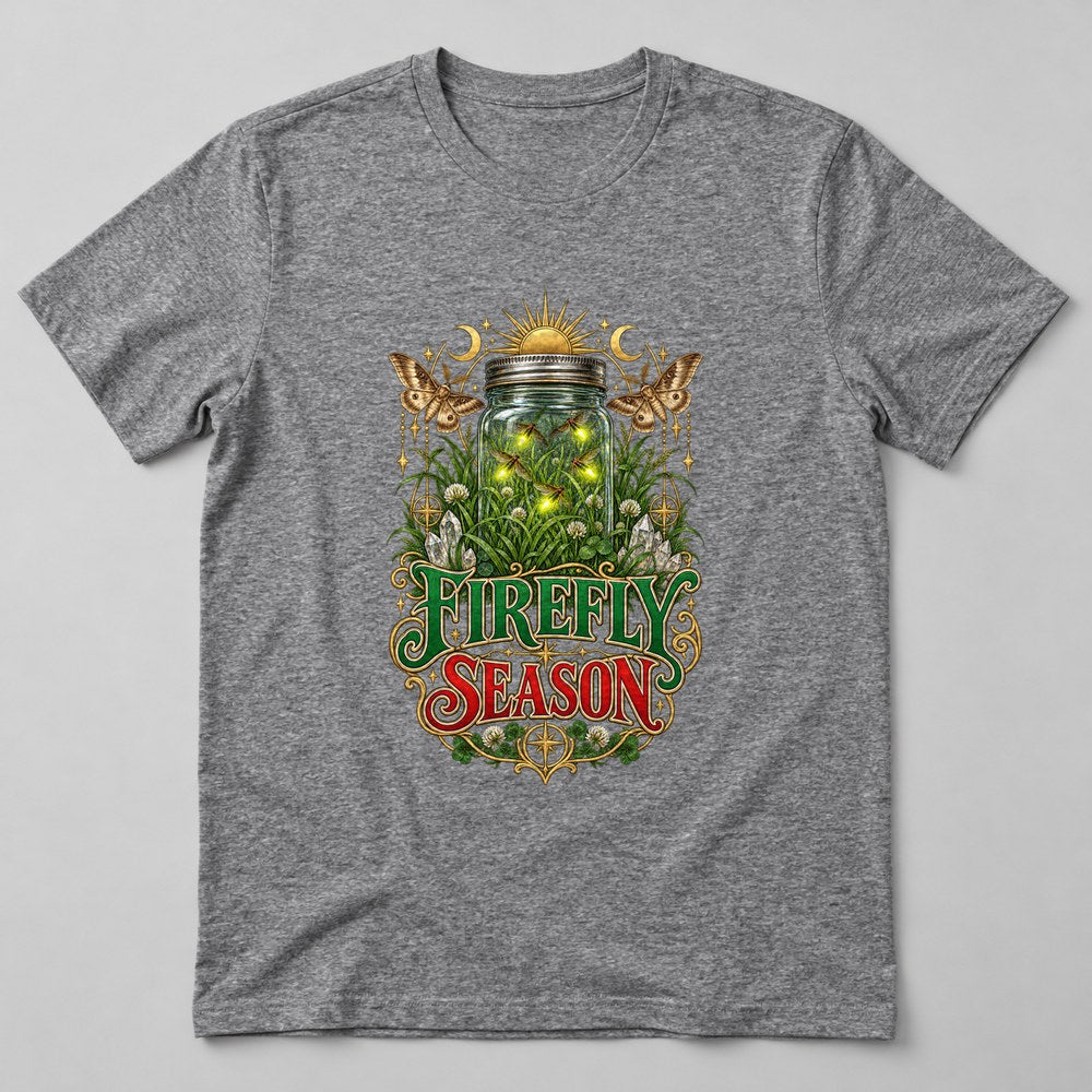 Firefly Season T-Shirt in Heather Grey