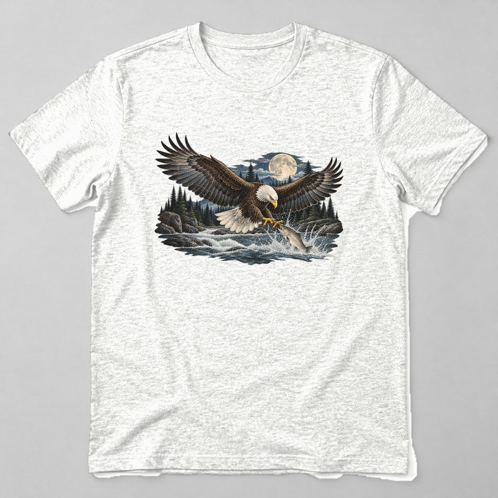 Bald Eagle River T-Shirt in White