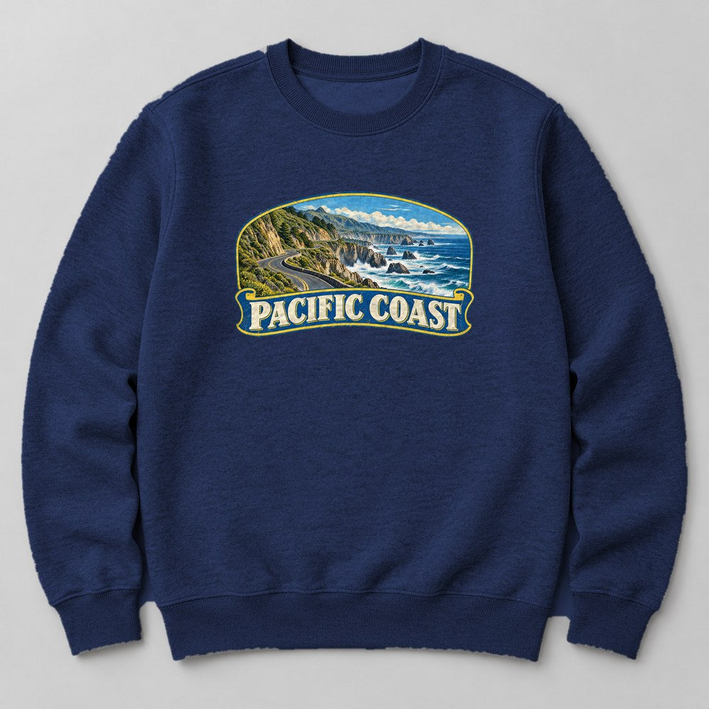 Pacific Coast Sweatshirt in Navy