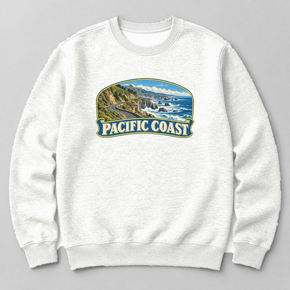 Pacific Coast Sweatshirt in White