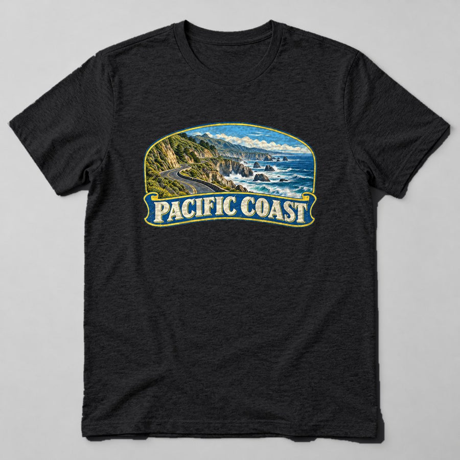Pacific Coast T-Shirt in Black