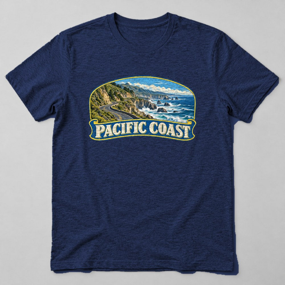 Pacific Coast T-Shirt in Navy