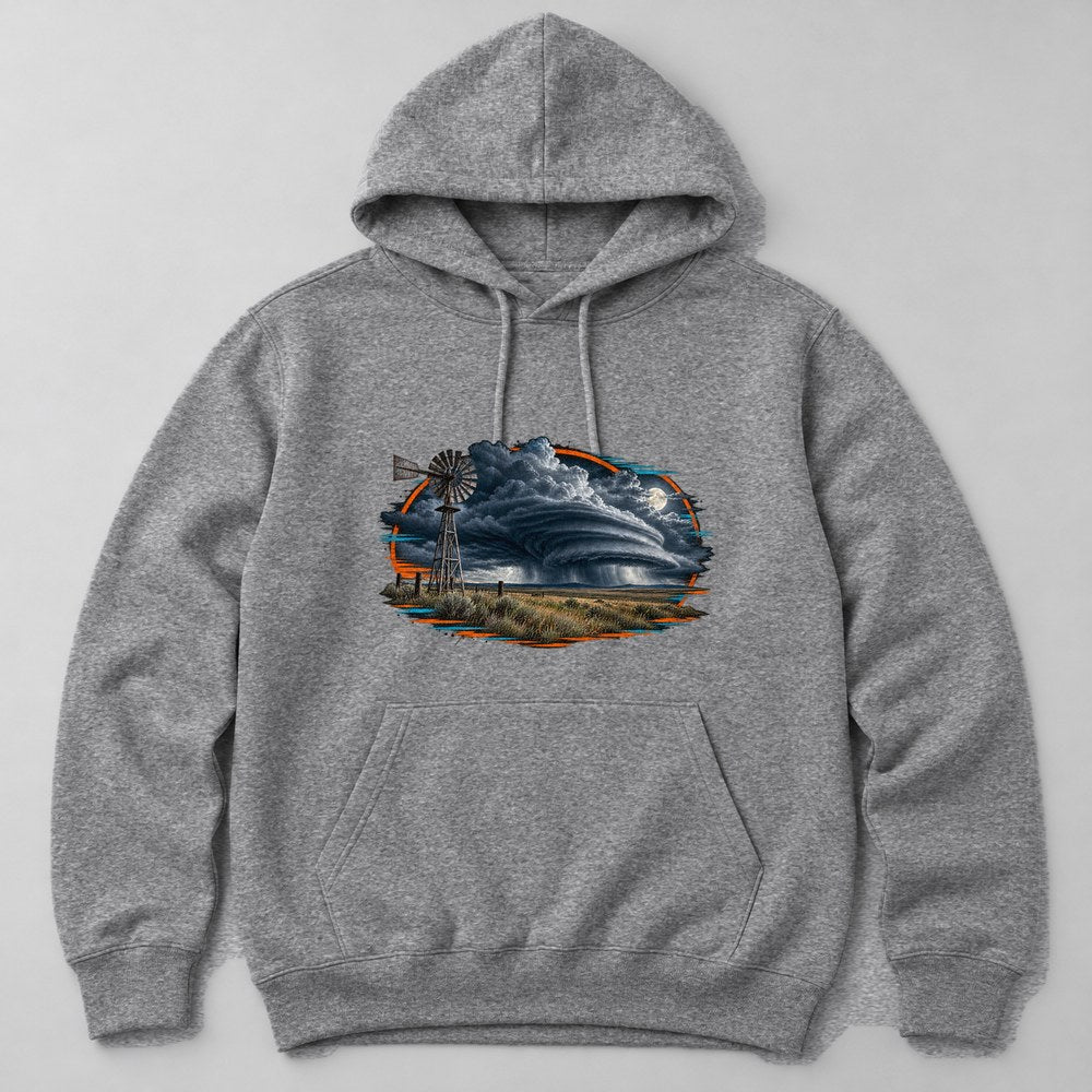 Prairie Storm Hoodie in Heather Grey