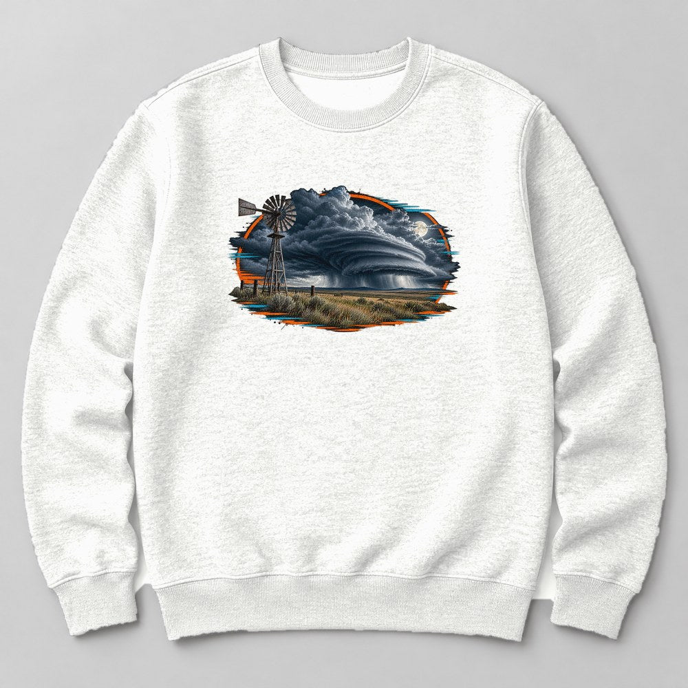 Prairie Storm Sweatshirt in White