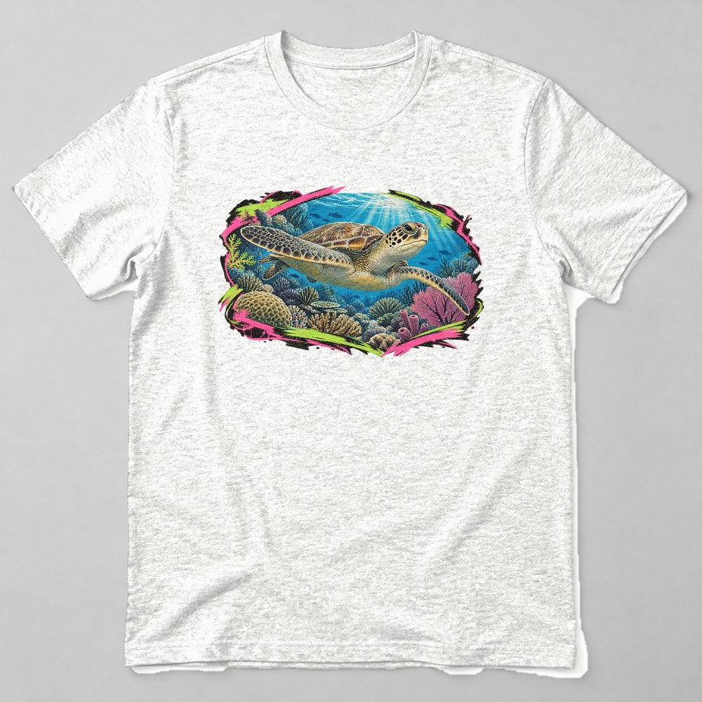 Ocean Turtle T-Shirt in White