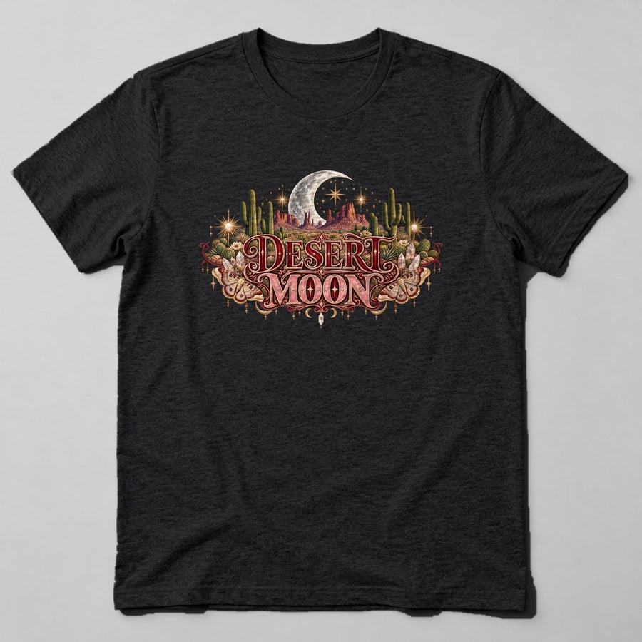 Desert Moon T-Shirt in Black