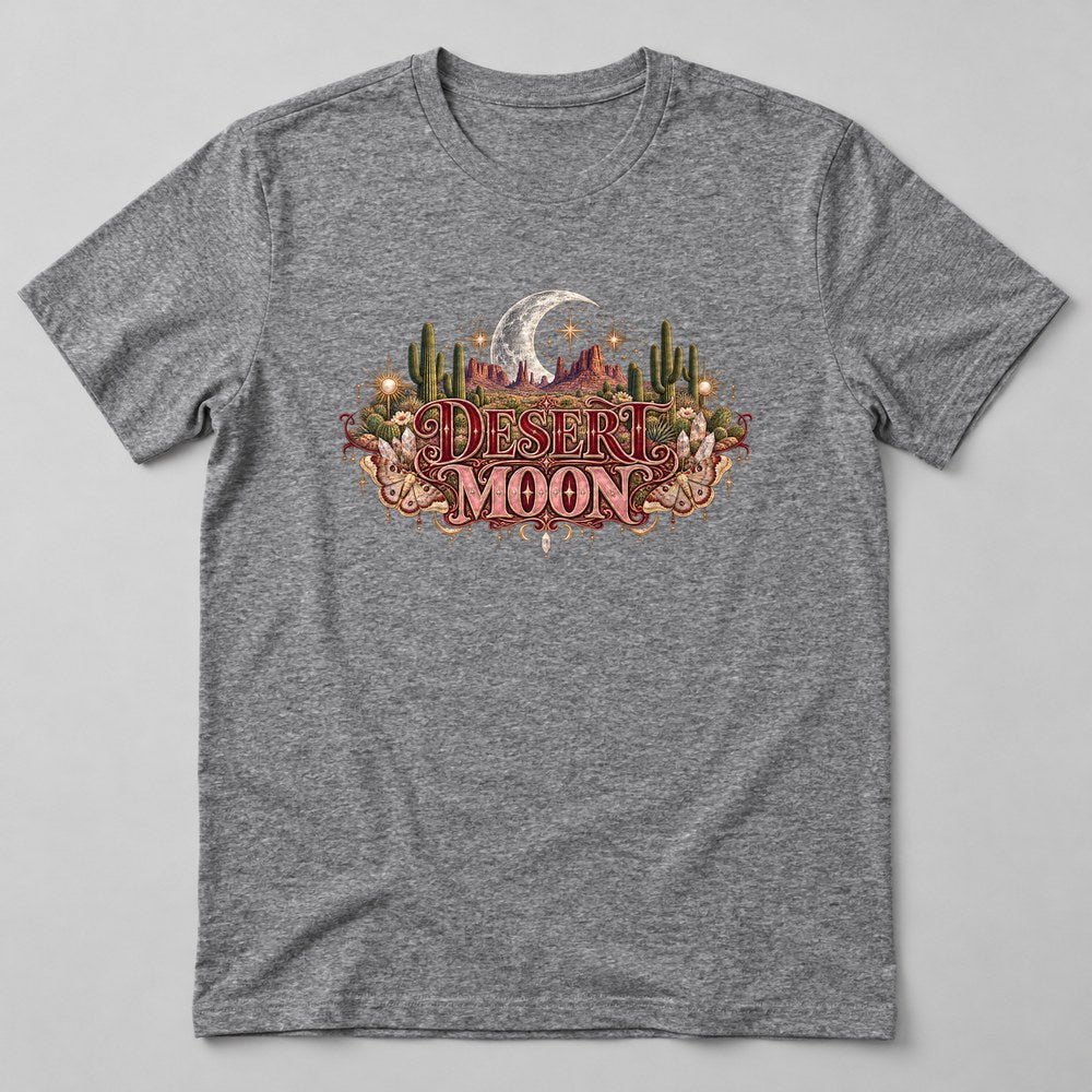 Desert Moon T-Shirt in Heather Grey