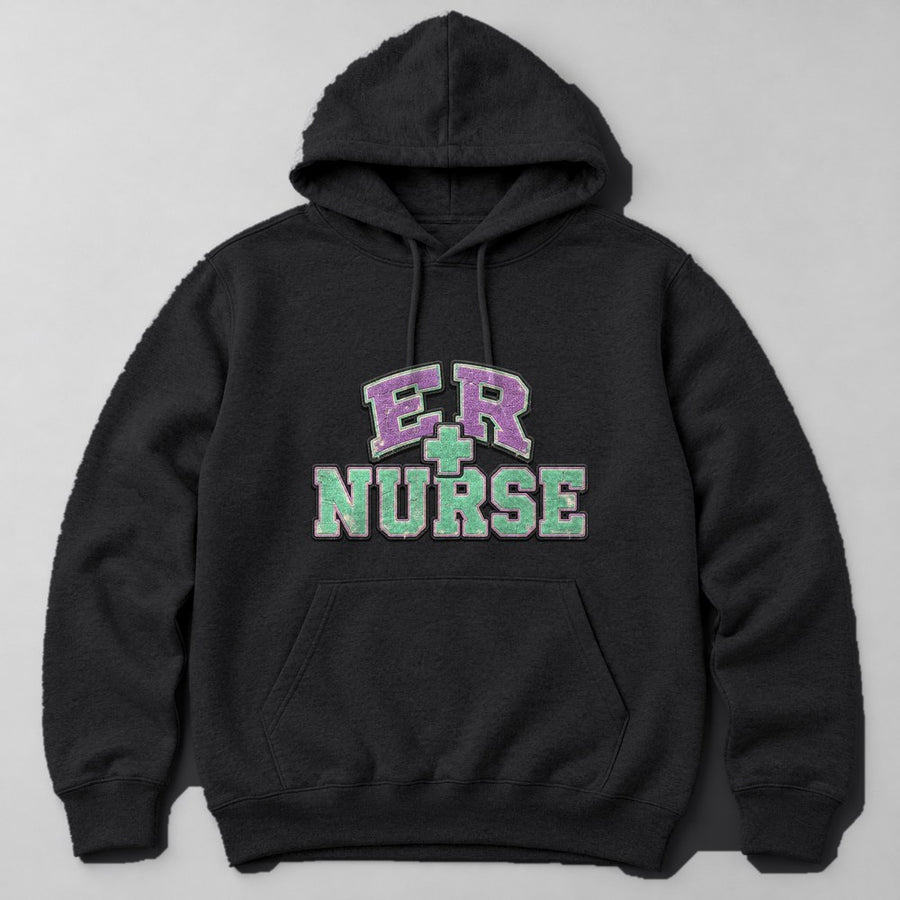 Er Nurse Hoodie in Black