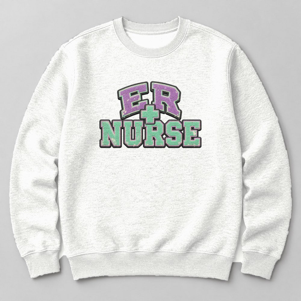 Er Nurse Sweatshirt in White