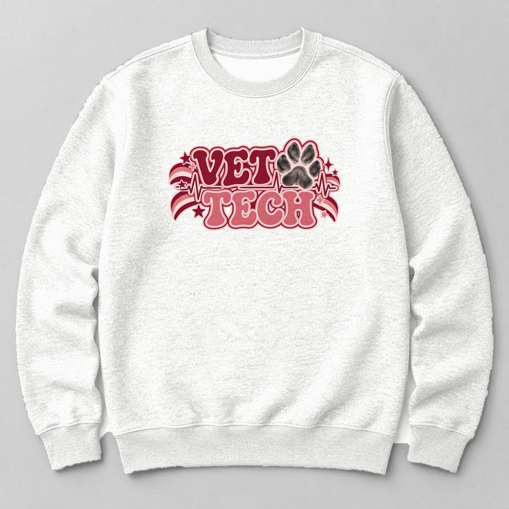 Vet Tech Sweatshirt in White