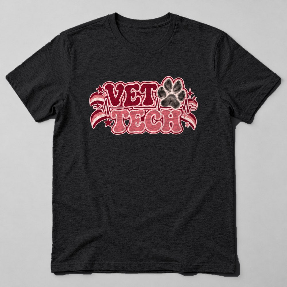 Vet Tech T-Shirt in Black