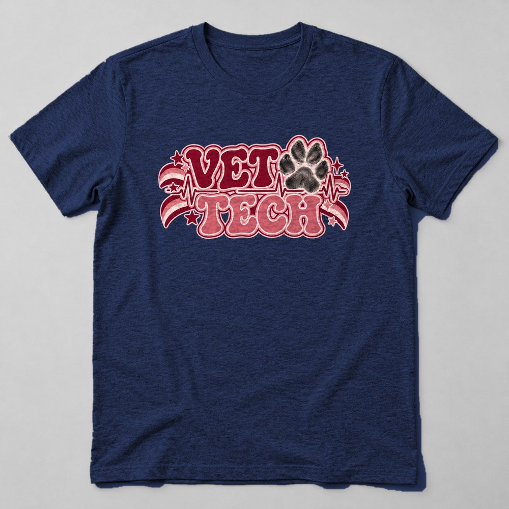 Vet Tech T-Shirt in Navy