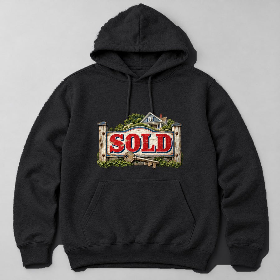 Sold Hoodie in Black
