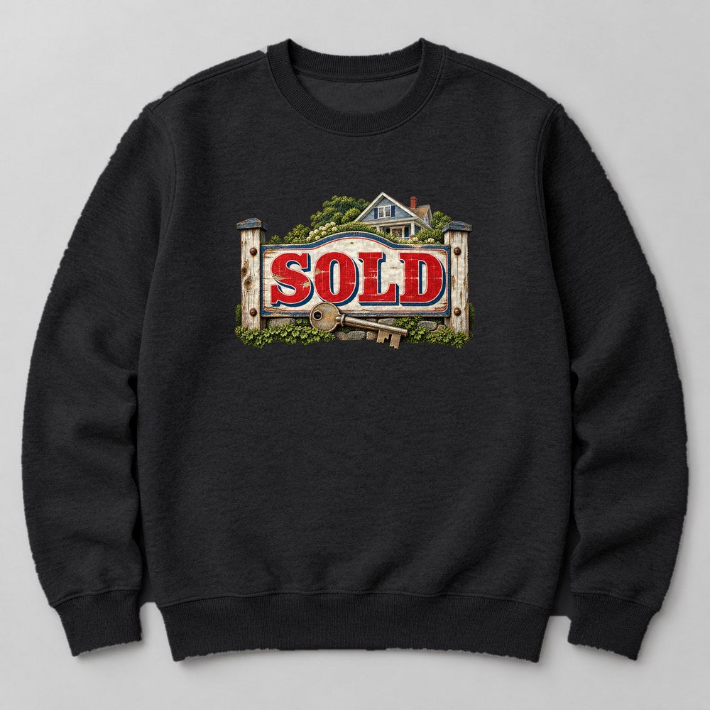 Sold Sweatshirt in Black