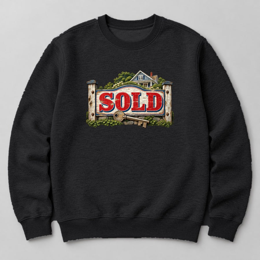 Sold Sweatshirt in Black