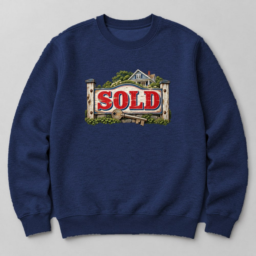 Sold Sweatshirt in Navy