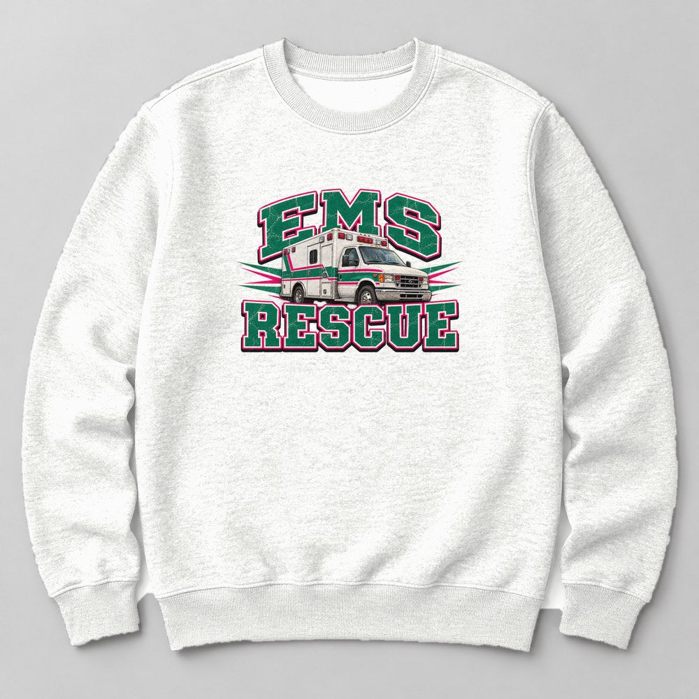 Ems Rescue Sweatshirt in White