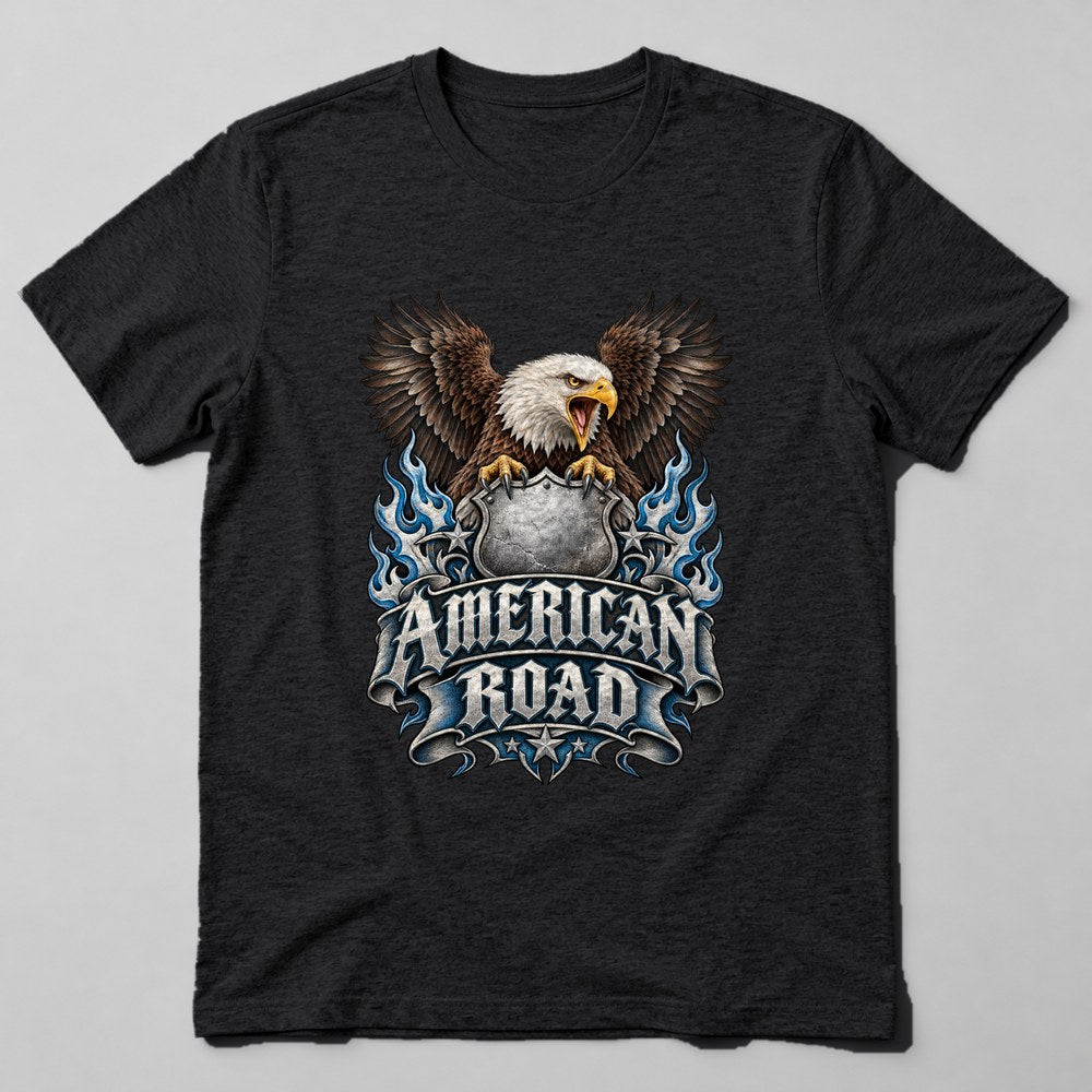 American Road T-Shirt in Black