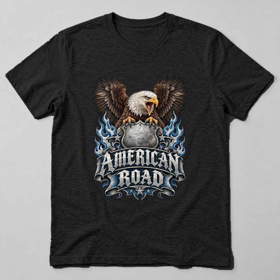 American Road T-Shirt in Black