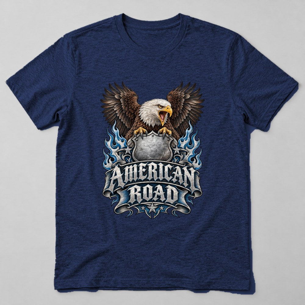 American Road T-Shirt in Navy