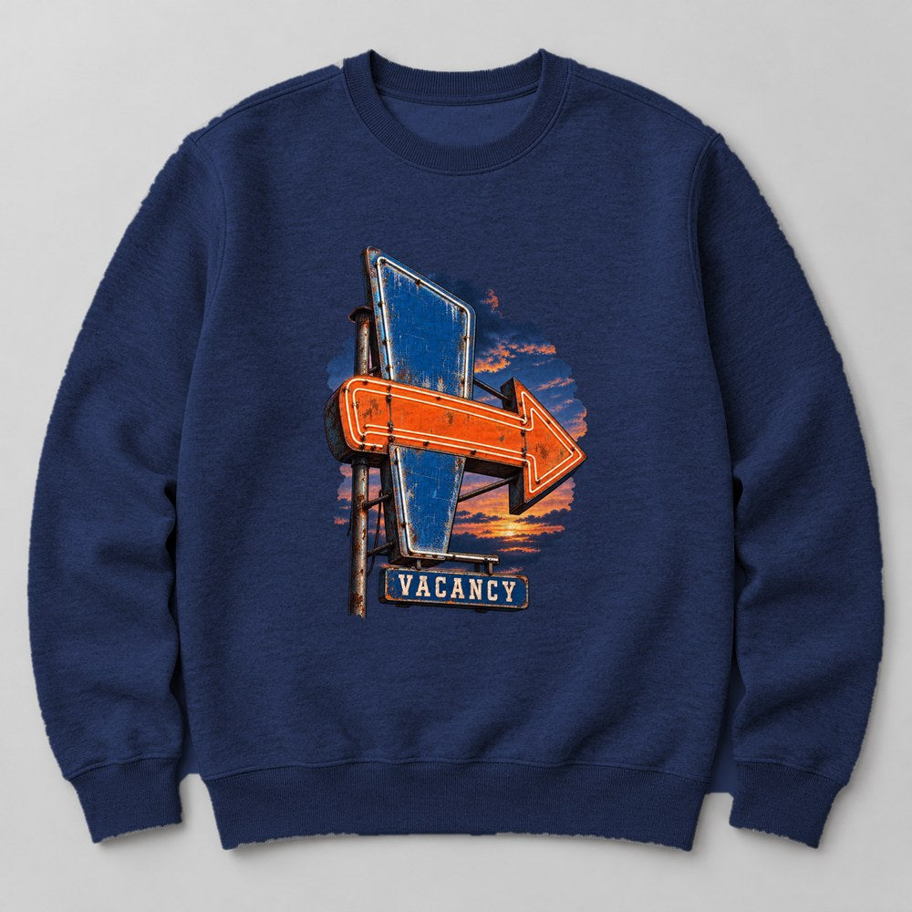 Vacancy Sweatshirt in Navy
