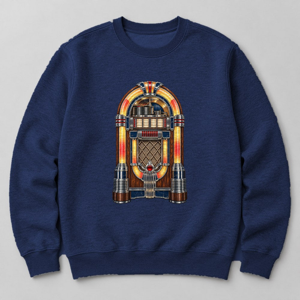 Jukebox Sweatshirt in Navy