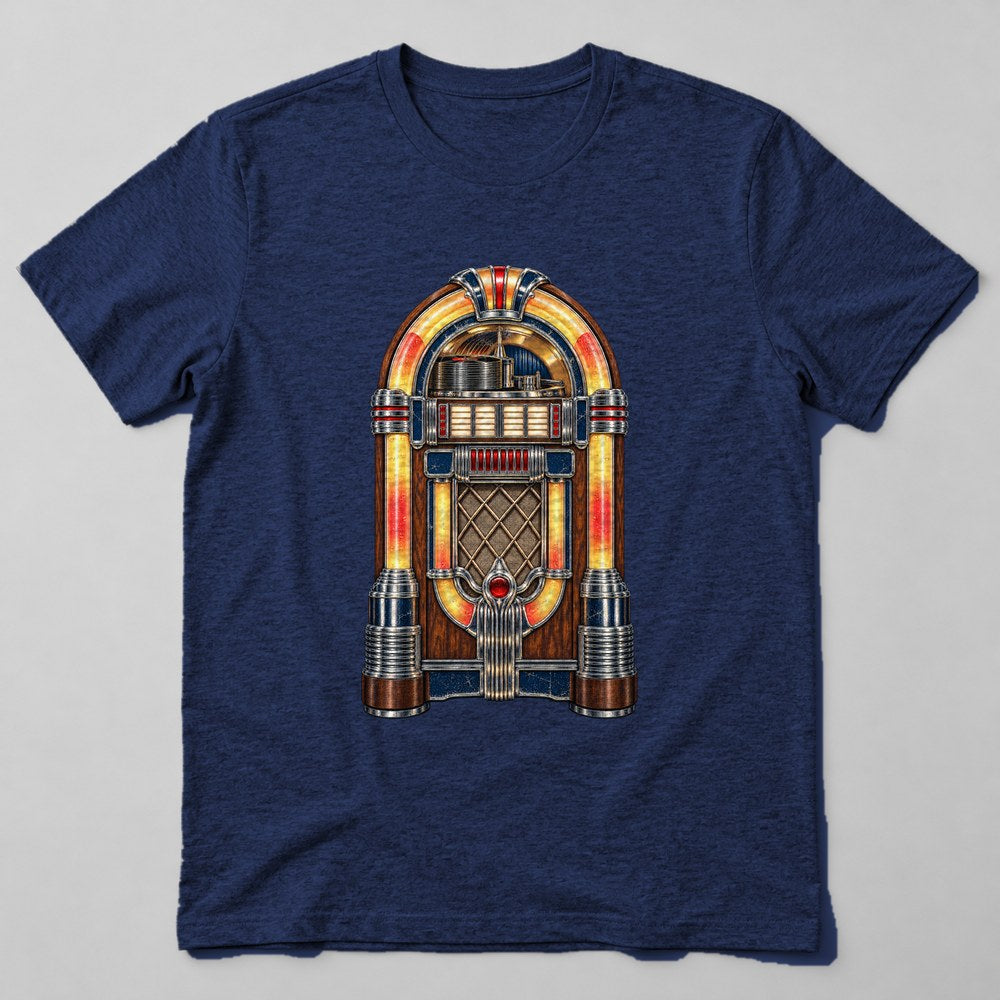 Jukebox T-Shirt in Navy