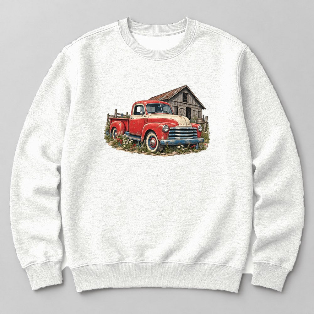 Classic Pickup Sweatshirt in White