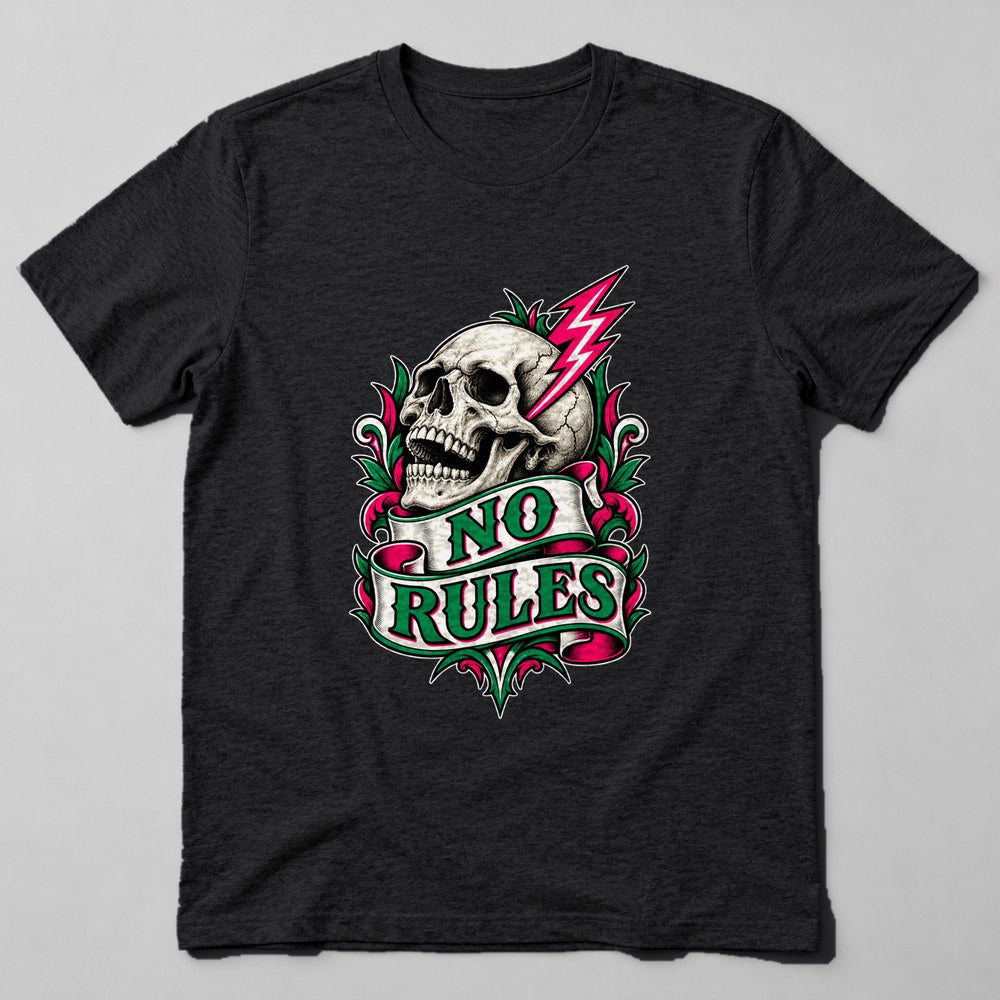 No Rules T-Shirt in Black