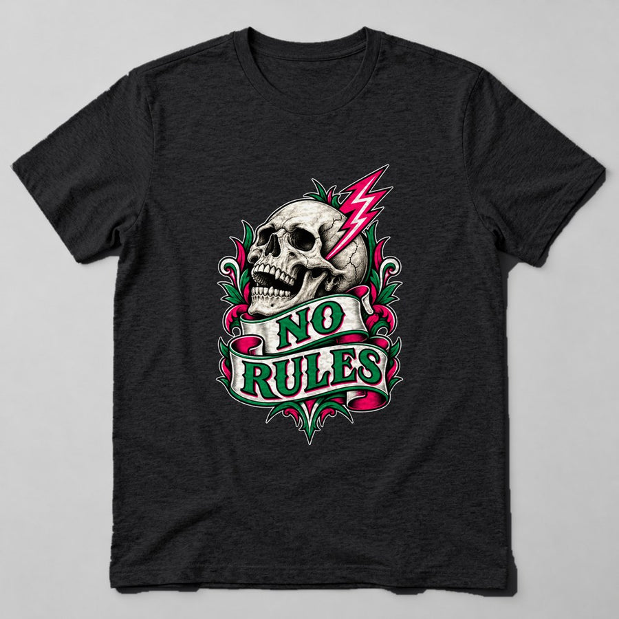 No Rules T-Shirt in Black
