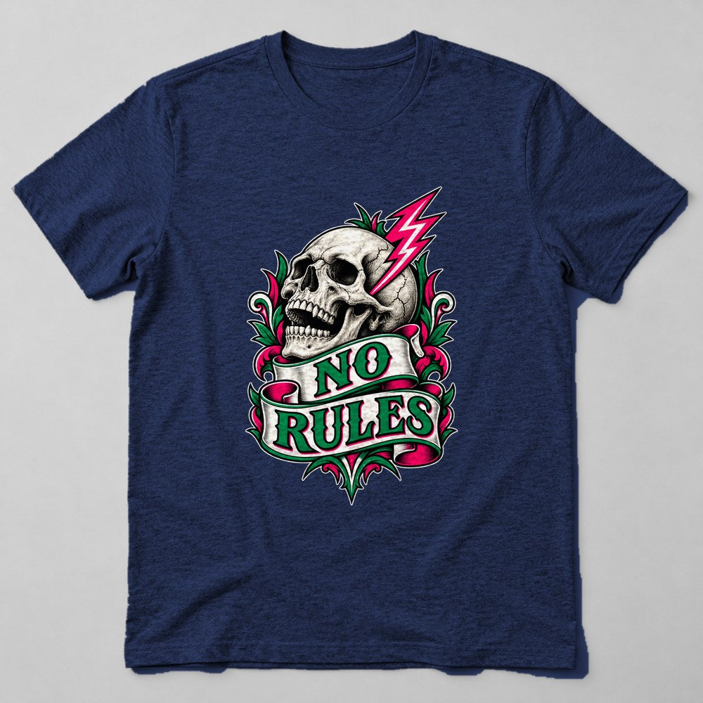 No Rules T-Shirt in Navy