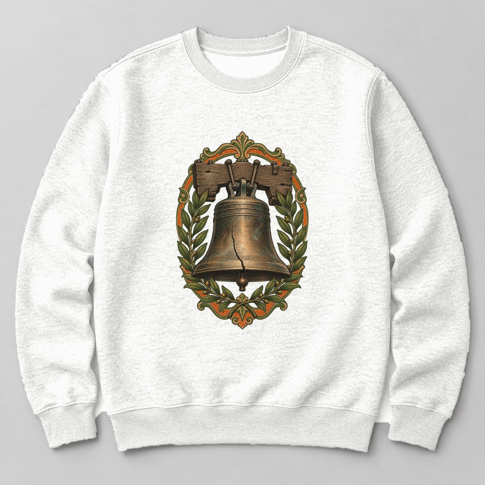 Liberty Bell Sweatshirt in White
