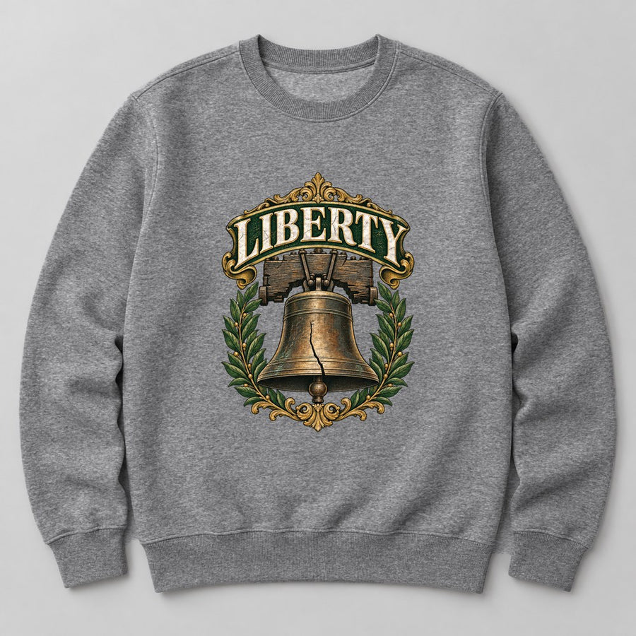 Liberty Sweatshirt in Heather Grey