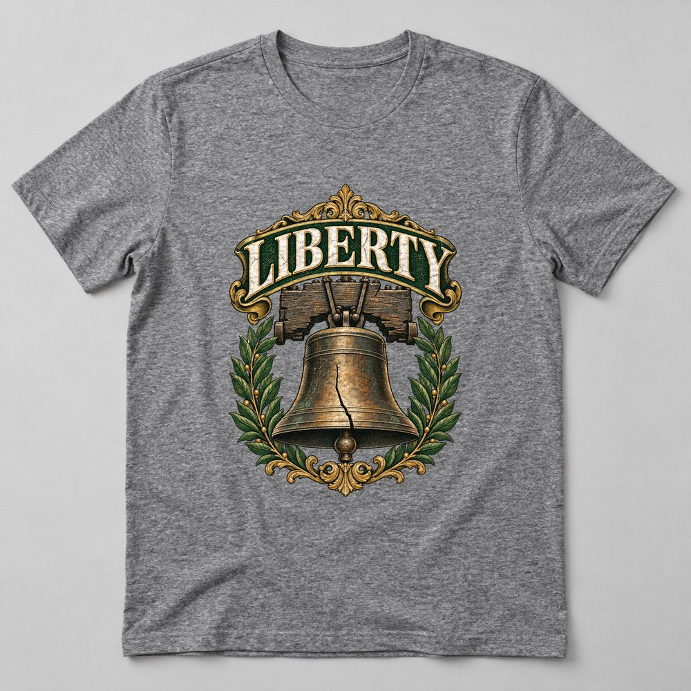 Liberty T-Shirt in Heather Grey