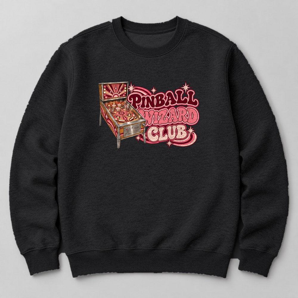 Pinball Wizard Club Sweatshirt in Black