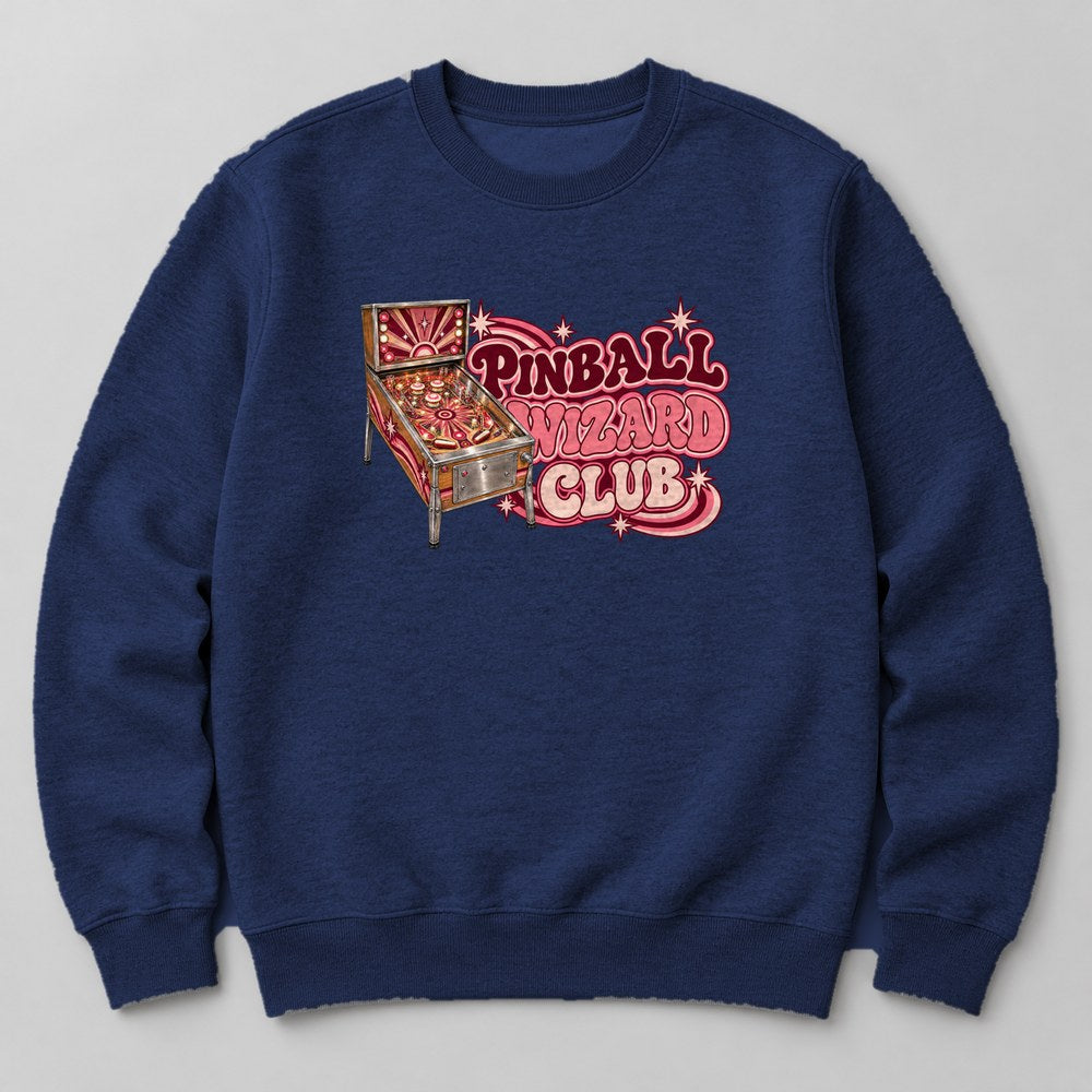 Pinball Wizard Club Sweatshirt in Navy