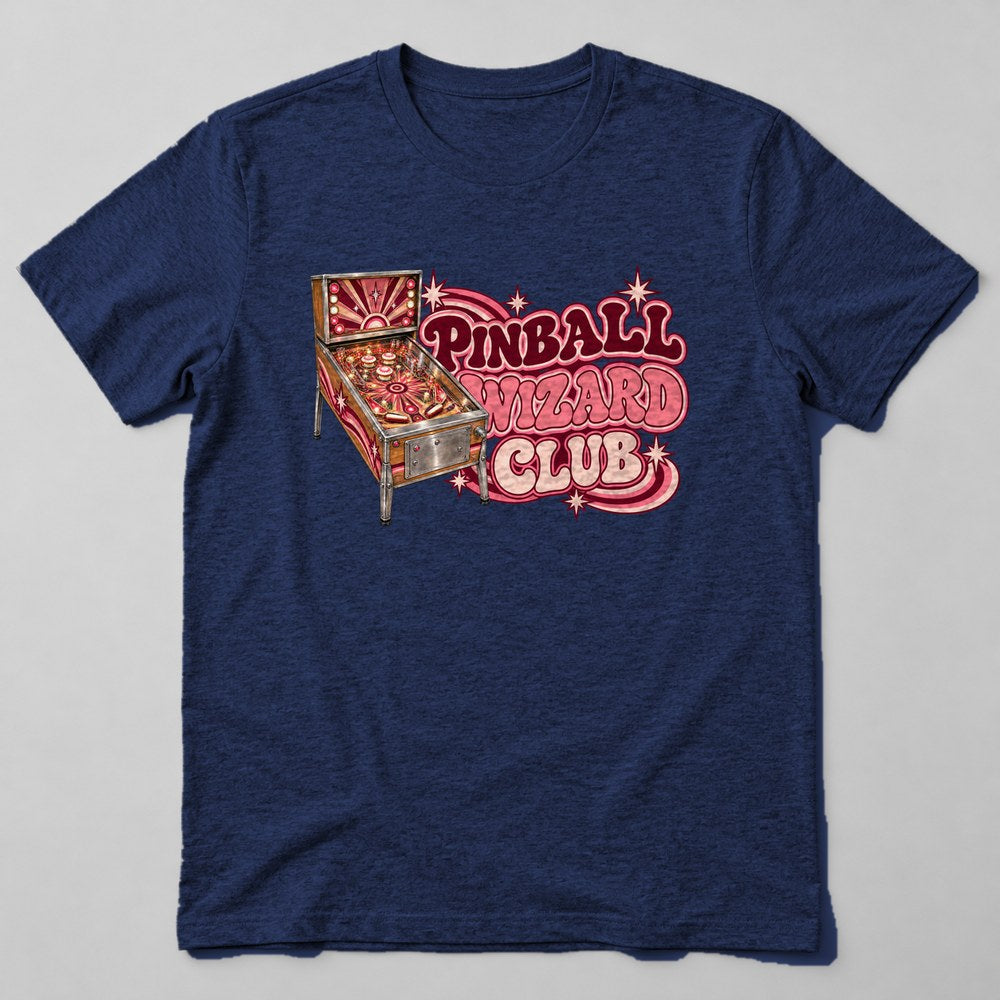 Pinball Wizard Club T-Shirt in Navy