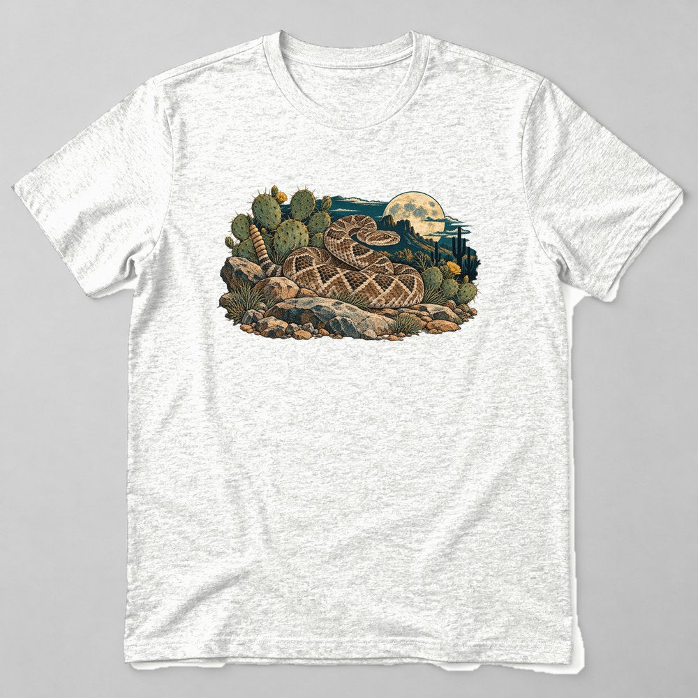 Rattlesnake T-Shirt in White