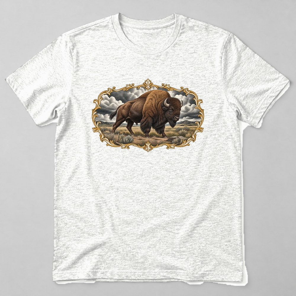 Bison Plains T-Shirt in White