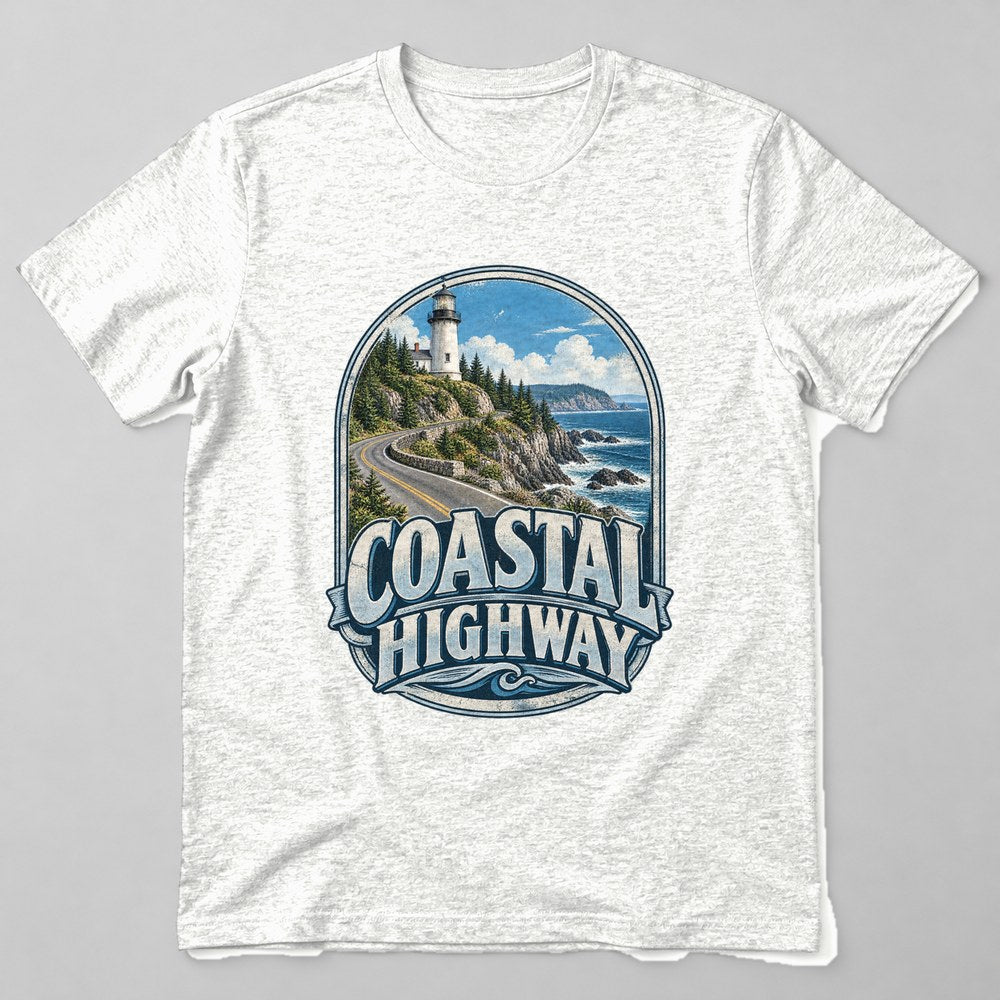Coastal Highway T-Shirt in White