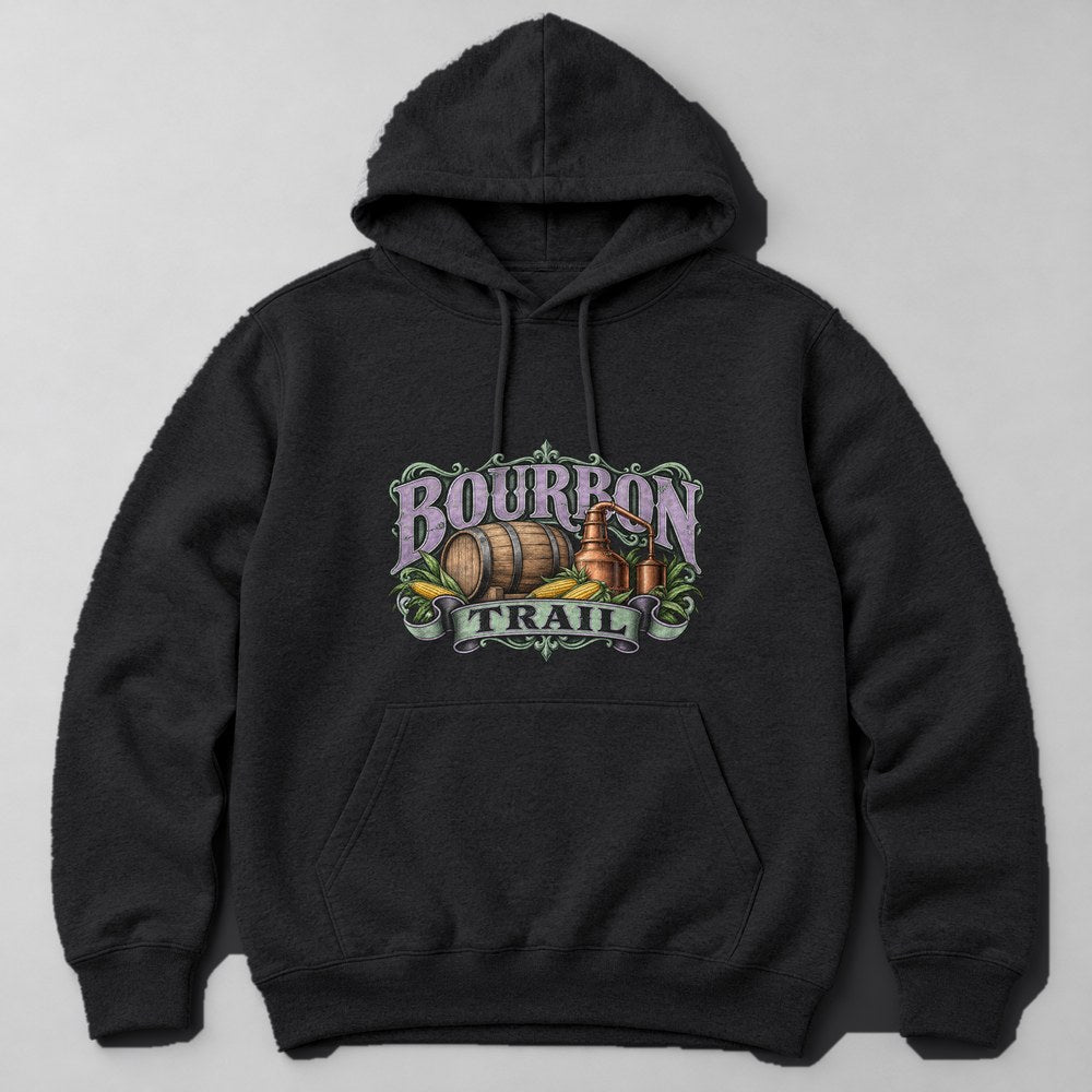 Bourbon Trail Hoodie in Black