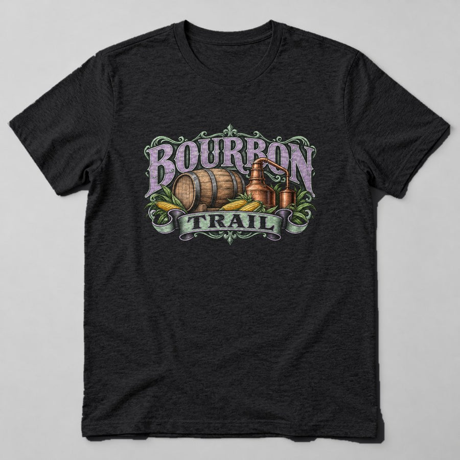 Bourbon Trail T-Shirt in Black