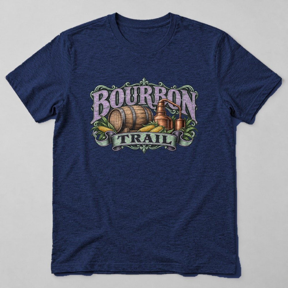 Bourbon Trail T-Shirt in Navy